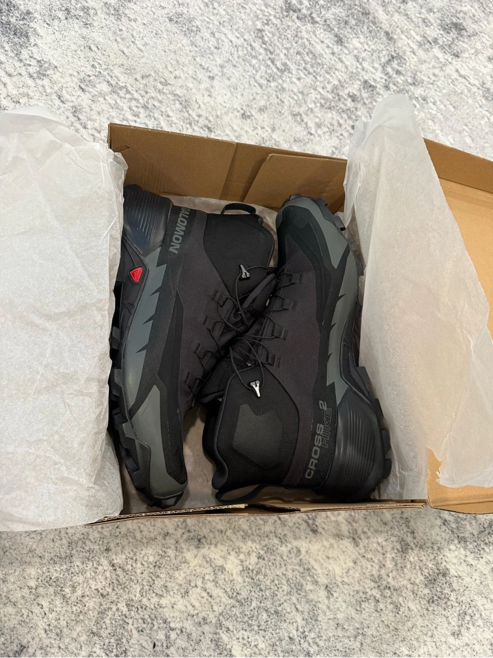 Salomon Cross Hike 2 Mid GTX Gortex Black Size 10 Men’s